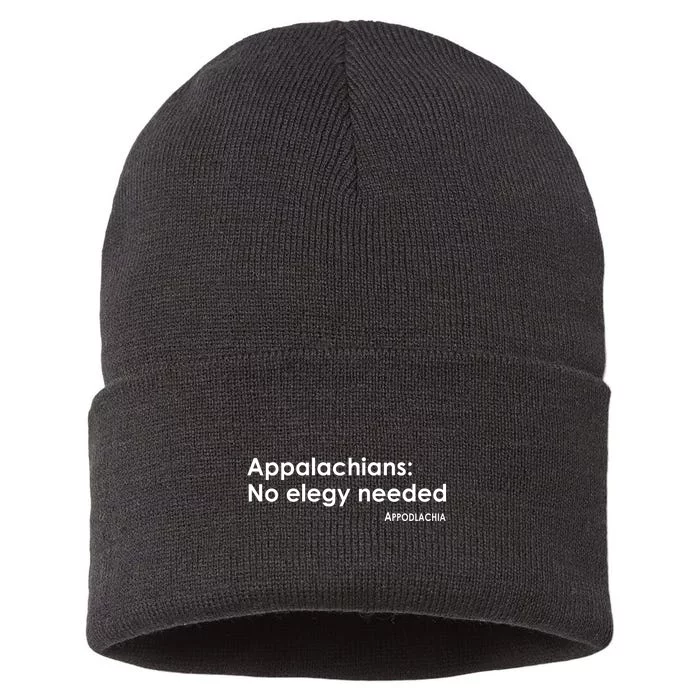 Appalachians No Elegy Needed Appodlachia Sustainable Knit Beanie