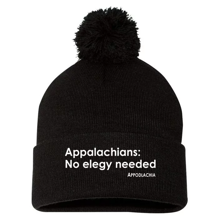 Appalachians No Elegy Needed Appodlachia Pom Pom 12in Knit Beanie