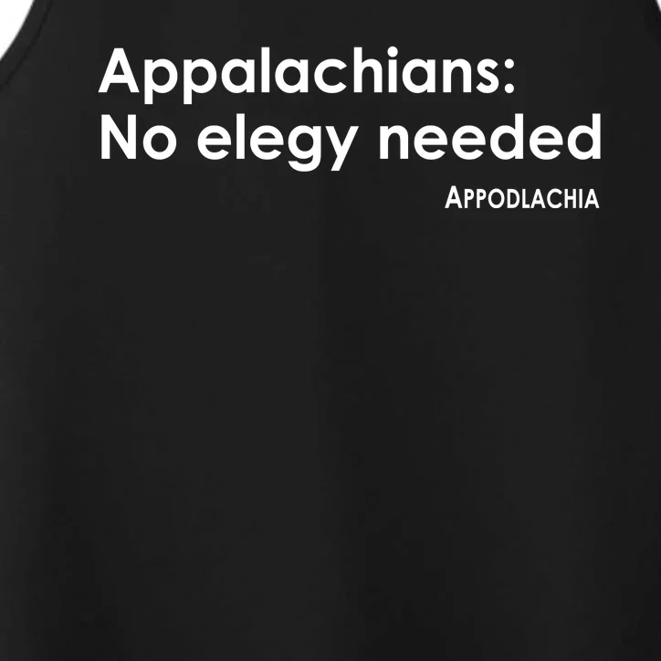 Appalachians No Elegy Needed Appodlachia Performance Tank