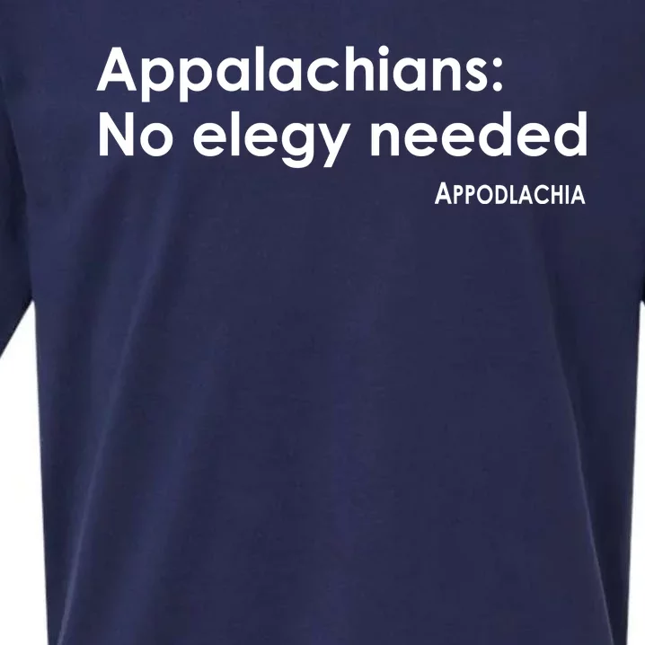 Appalachians No Elegy Needed Appodlachia Sueded Cloud Jersey T-Shirt