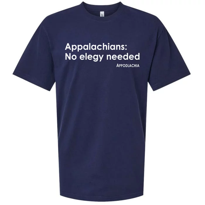 Appalachians No Elegy Needed Appodlachia Sueded Cloud Jersey T-Shirt