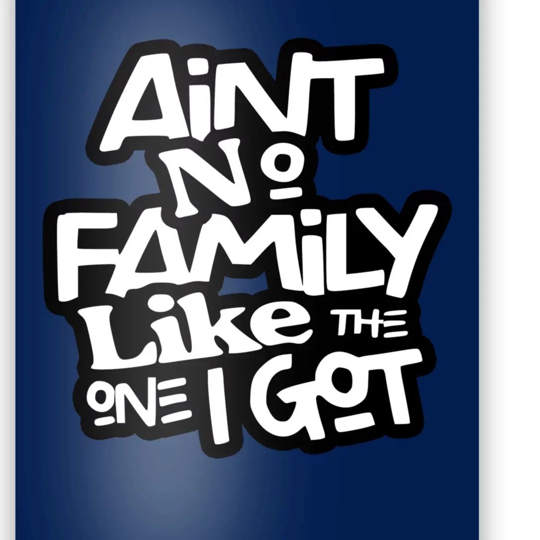 Aint No Family Like The One I Got For Family Poster