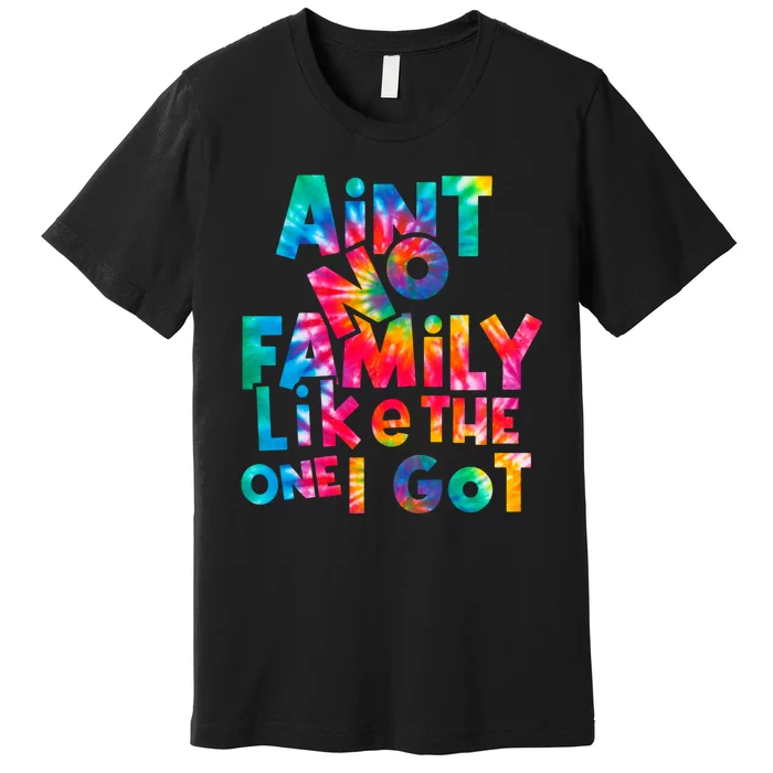 Aint No Family Like The One I Got For Family Tie Dye Premium T-Shirt