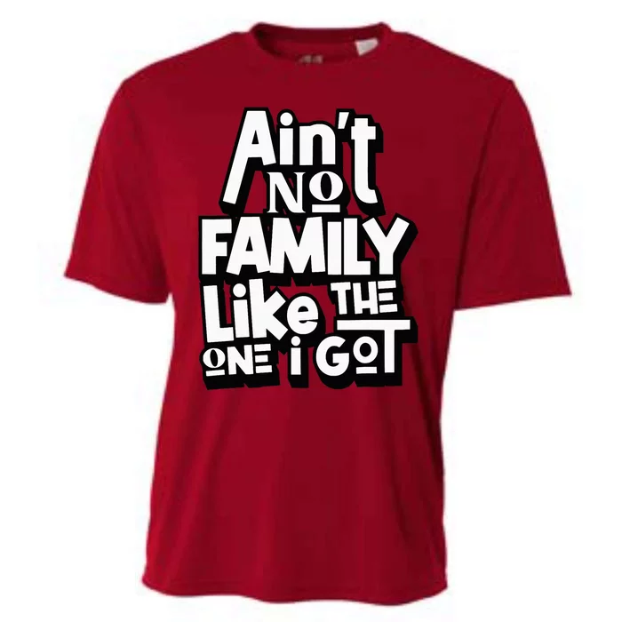 AinT No Family Like The One I Got For Family Cooling Performance Crew T-Shirt