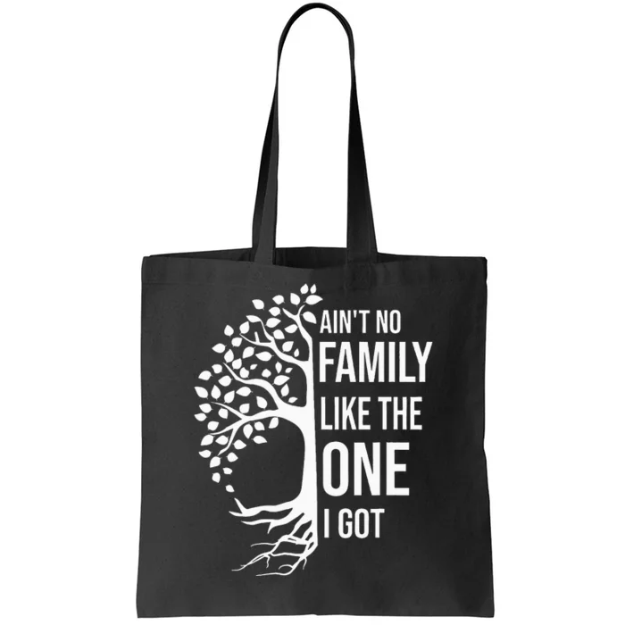 AinT No Family Like The One I Got Tote Bag