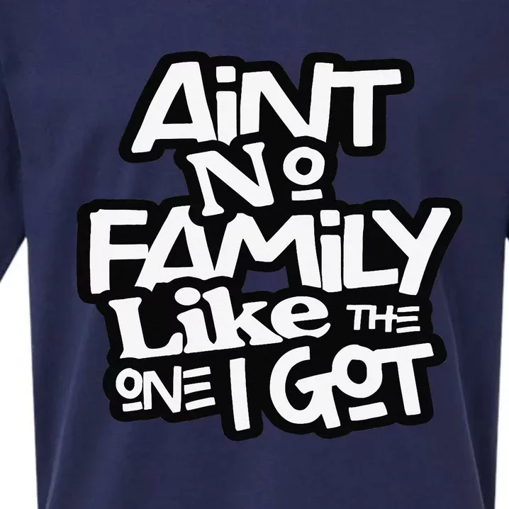 Ain't No Family Like The One I Got For Family Sueded Cloud Jersey T-Shirt