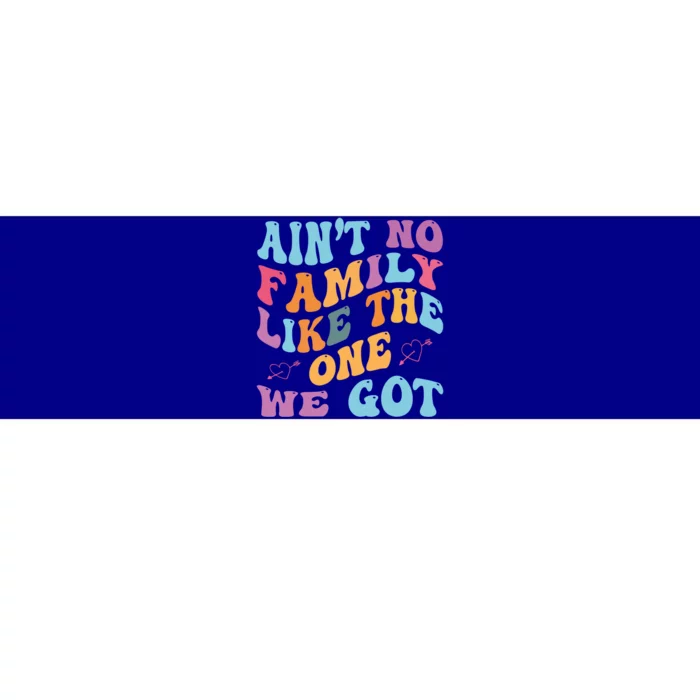 AinT No Family Like The One We Got Reunion Family Cute Gift Bumper Sticker