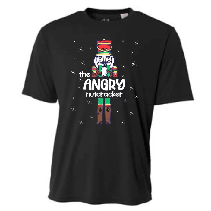 Angry Nutcracker Family Matching Funny Gift Pajama Cooling Performance Crew T-Shirt