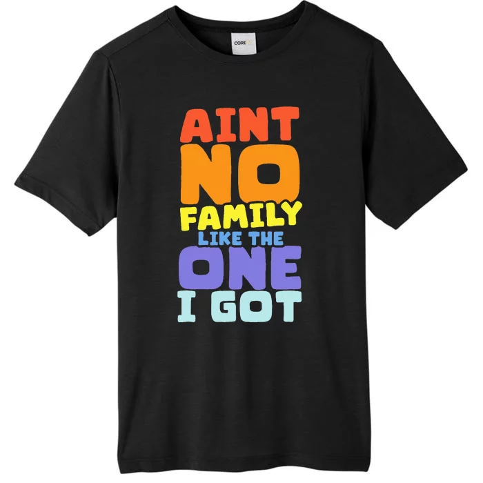 AinT No Family Like The One I Got Family Reunion 2024 ChromaSoft Performance T-Shirt