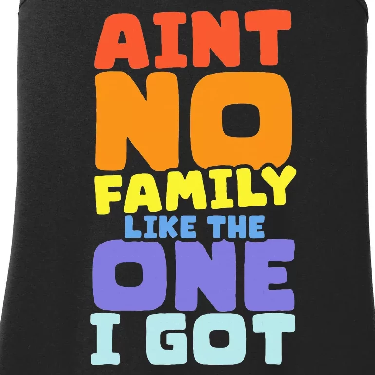 AinT No Family Like The One I Got Family Reunion 2024 Ladies Essential Tank