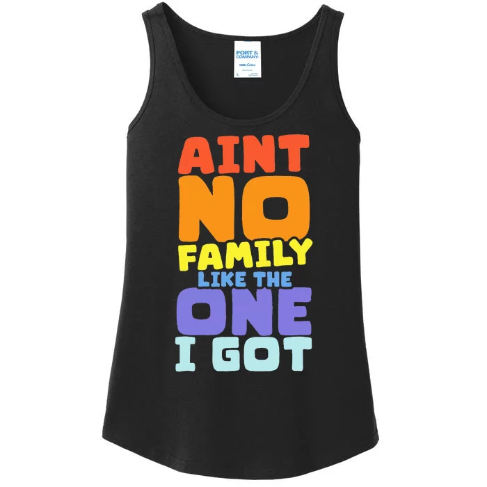 AinT No Family Like The One I Got Family Reunion 2024 Ladies Essential Tank