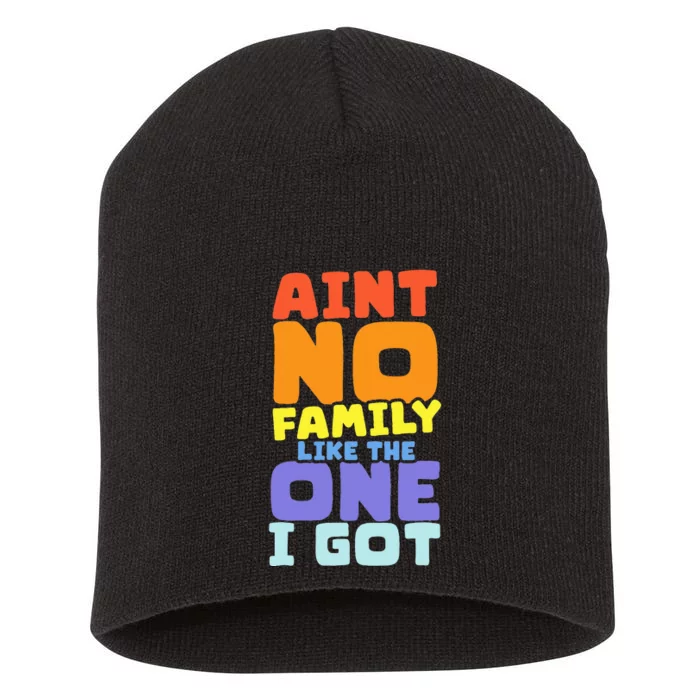 AinT No Family Like The One I Got Family Reunion 2024 Short Acrylic Beanie