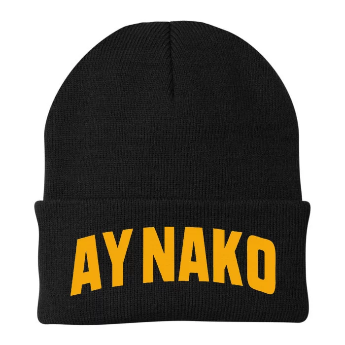 Ay Nako Filipino Funny Philippines Pinoy Knit Cap Winter Beanie