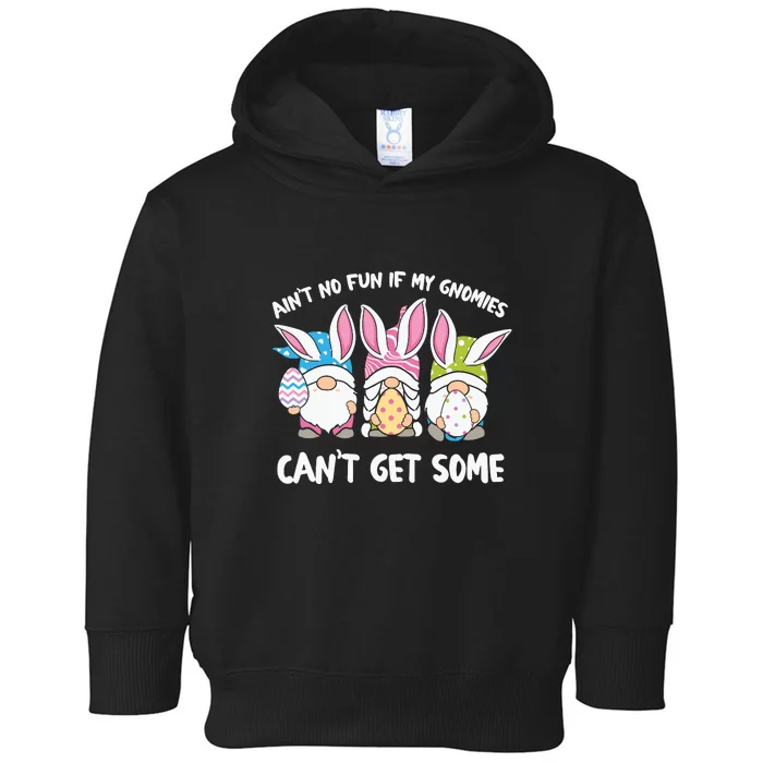 Ain’t No Fun If My Gnomies Cant Get Some Easter Day Toddler Hoodie