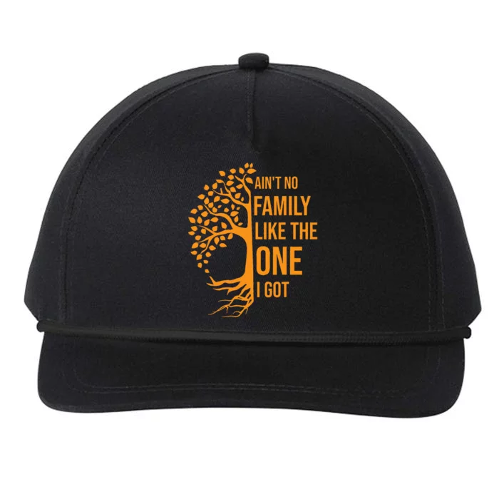 AinT No Family Like The One I Got Funny Family Reunion 2023 Snapback Five-Panel Rope Hat