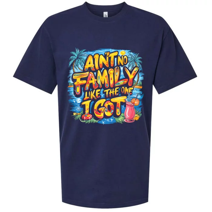 AinT No Family Like The One I Got Sueded Cloud Jersey T-Shirt