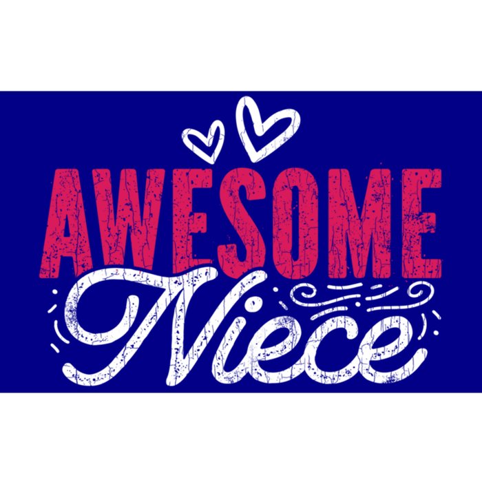 Awesome Niece Funny Auntie Aunt Graphic Gift Bumper Sticker