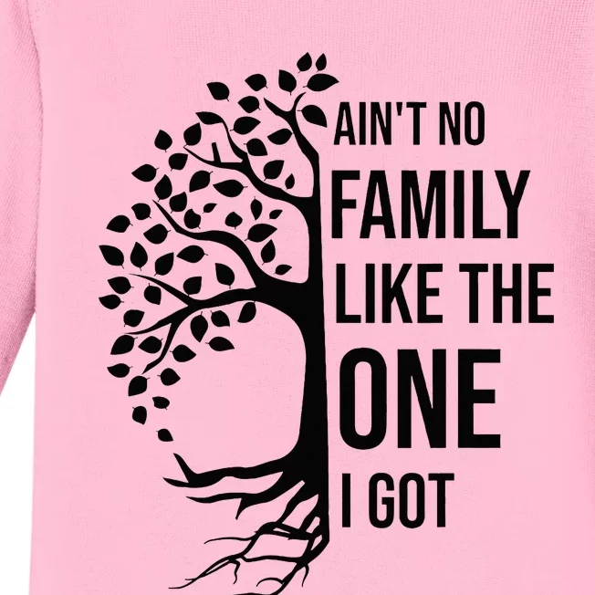 AinT No Family Like The One I Got Funny Family Reunion 2024 Baby Long Sleeve Bodysuit