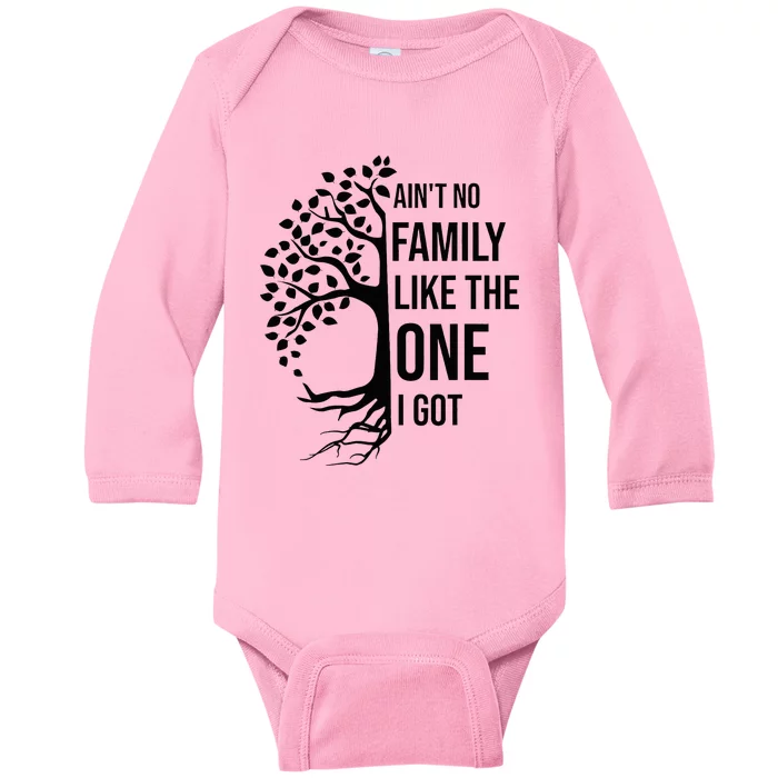 AinT No Family Like The One I Got Funny Family Reunion 2024 Baby Long Sleeve Bodysuit