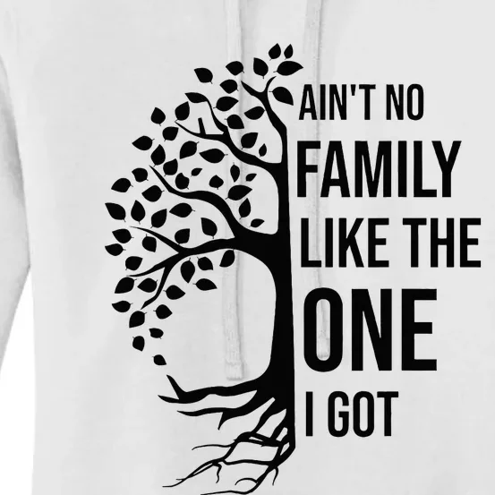 AinT No Family Like The One I Got Funny Family Reunion 2024 Women's Pullover Hoodie