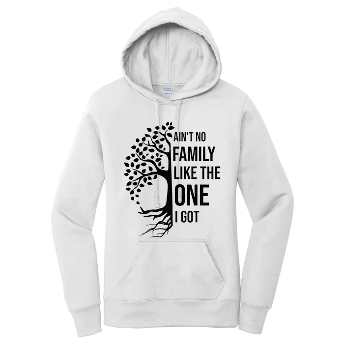 AinT No Family Like The One I Got Funny Family Reunion 2024 Women's Pullover Hoodie