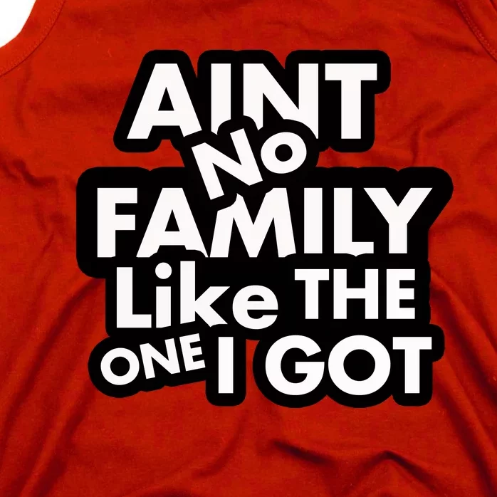 Ain't No Family Like The One I Got Tank Top