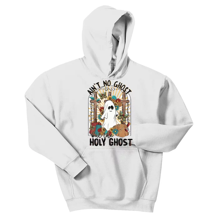 A.in't No Ghost But The Holy Ghost Funny Halloween Kids Hoodie