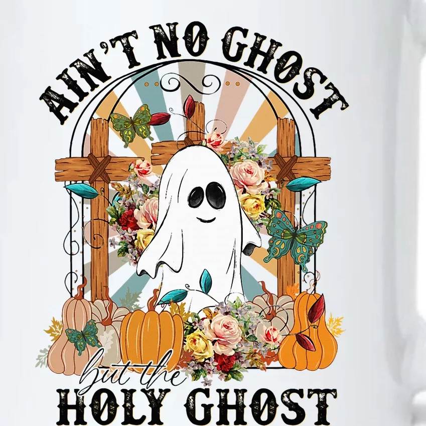 AinT No Ghost But The Holy Ghost Ghost Christian Halloween Black Color Changing Mug