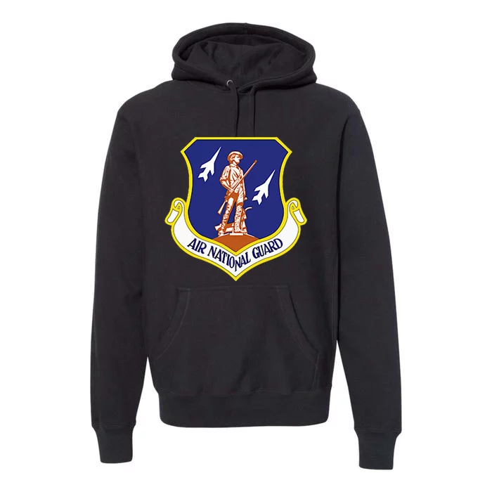 Air National Guard Military Veteran Patriotic Premium Hoodie