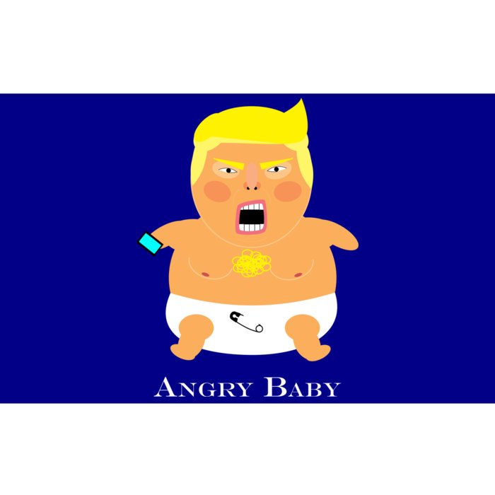 Angry Baby Trump Bumper Sticker