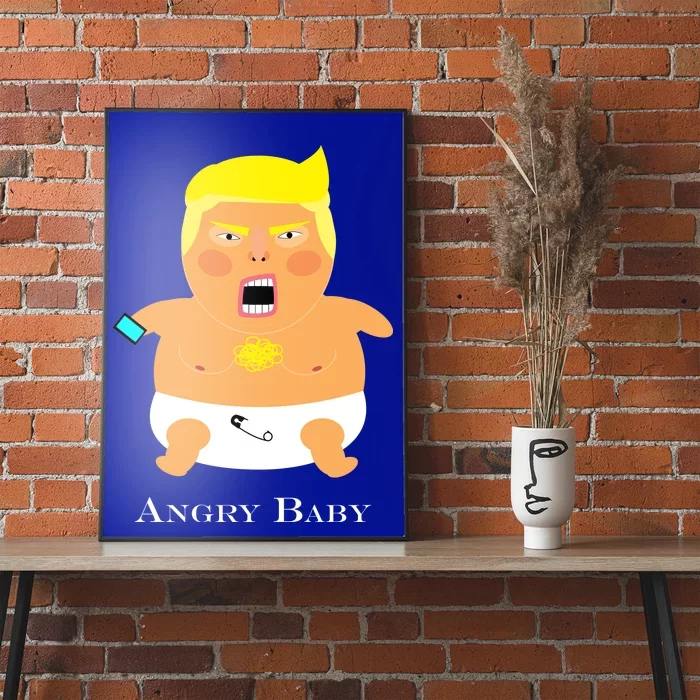 Angry Baby Trump Poster