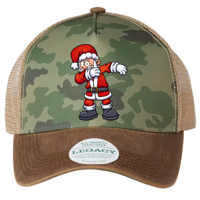 Angry Dabbing Santa Christmas Legacy Tie Dye Trucker Hat