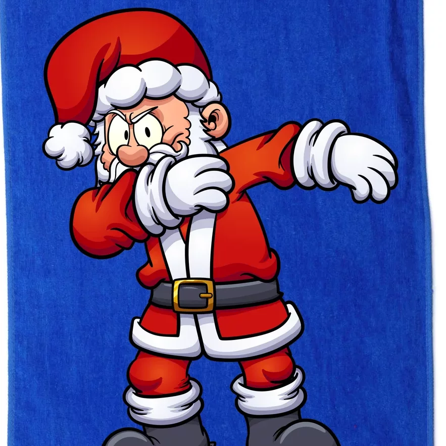 Angry Dabbing Santa Christmas Platinum Collection Golf Towel