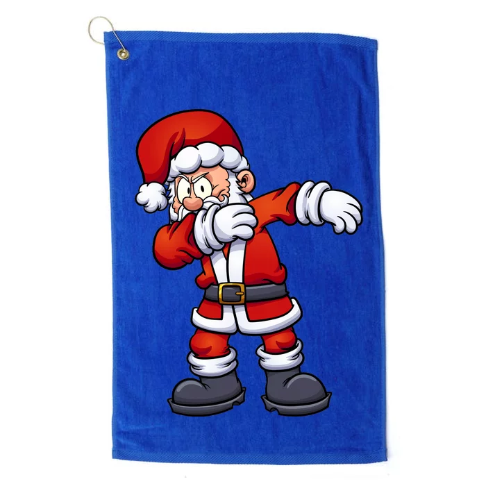 Angry Dabbing Santa Christmas Platinum Collection Golf Towel