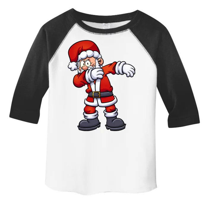 Angry Dabbing Santa Christmas Toddler Fine Jersey T-Shirt