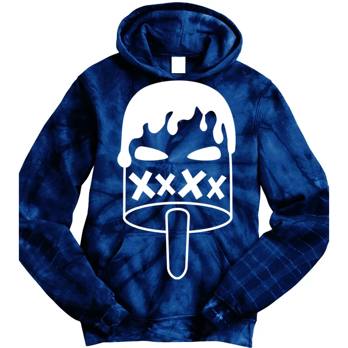 Angry Evil Ice Cream Tie Dye Hoodie