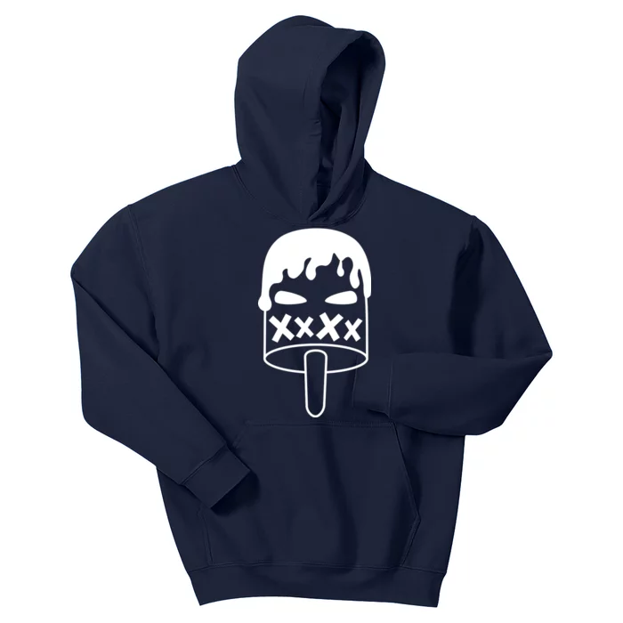 Angry Evil Ice Cream Kids Hoodie