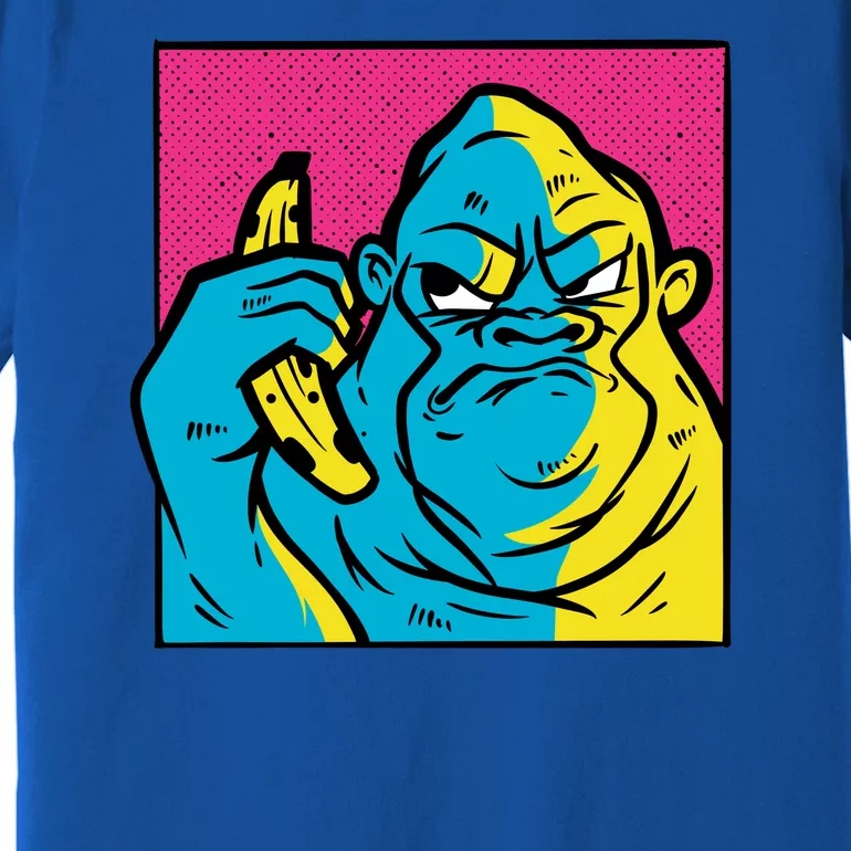 Angry Gorilla Banana Premium T-Shirt