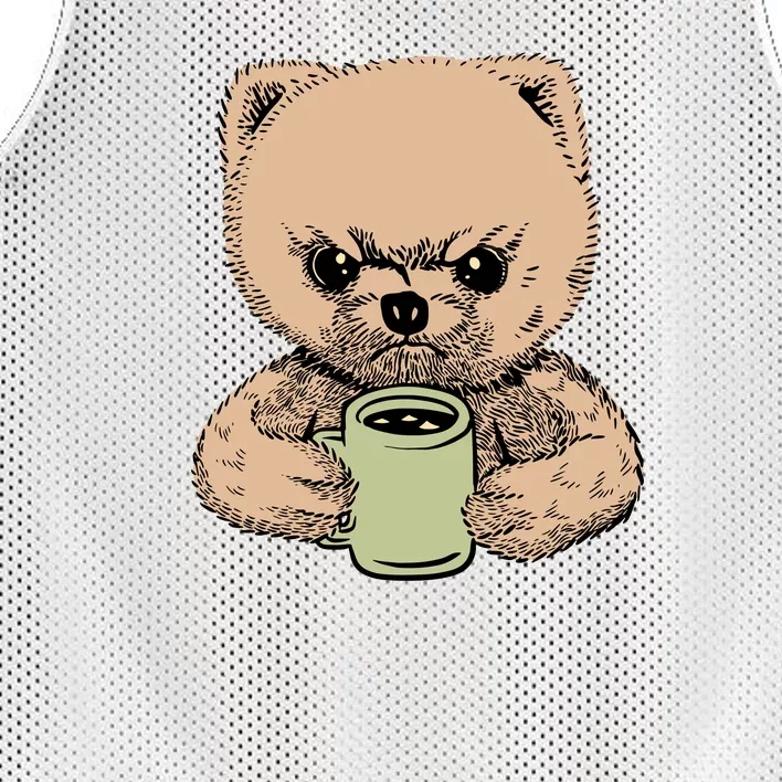 Angry Pomeranian Mesh Reversible Basketball Jersey Tank