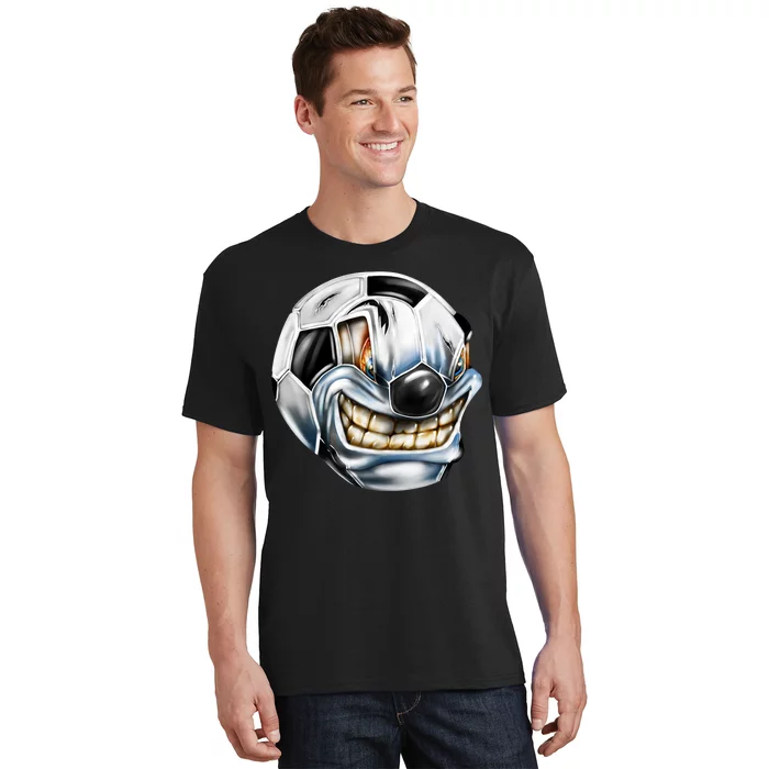 Angry Soccer Ball T-Shirt