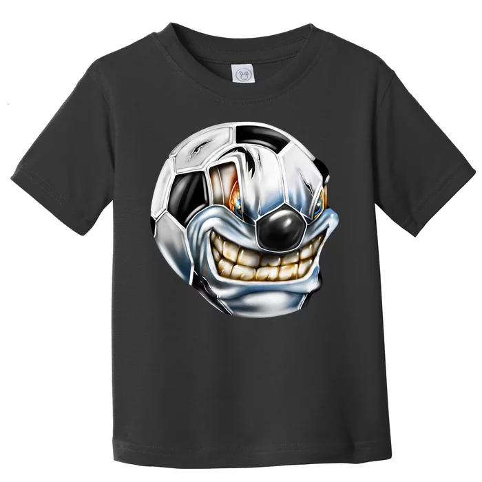 Angry Soccer Ball Toddler T-Shirt