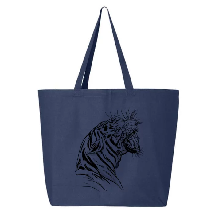 Angry Tiger 25L Jumbo Tote