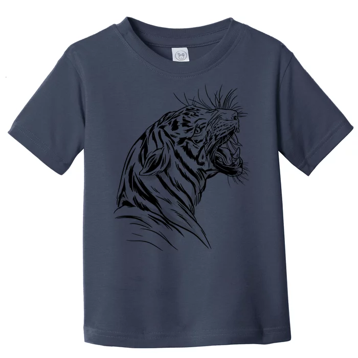 Angry Tiger Toddler T-Shirt