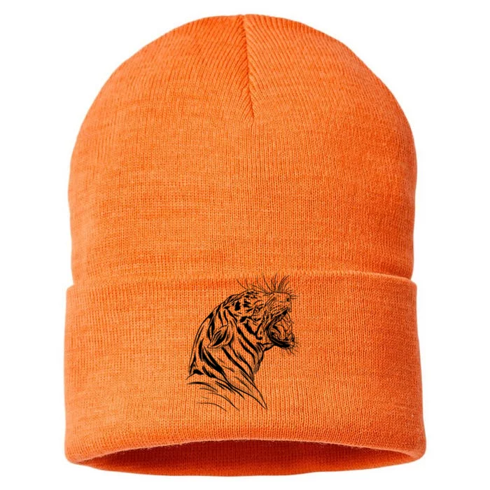 Angry Tiger Sustainable Knit Beanie