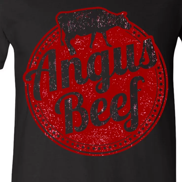 Angus Beef V-Neck T-Shirt