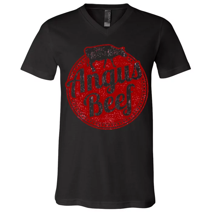 Angus Beef V-Neck T-Shirt