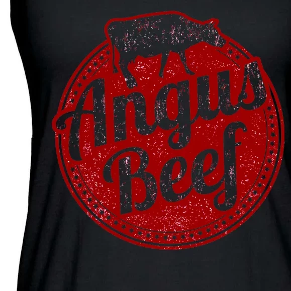 Angus Beef Ladies Essential Flowy Tank