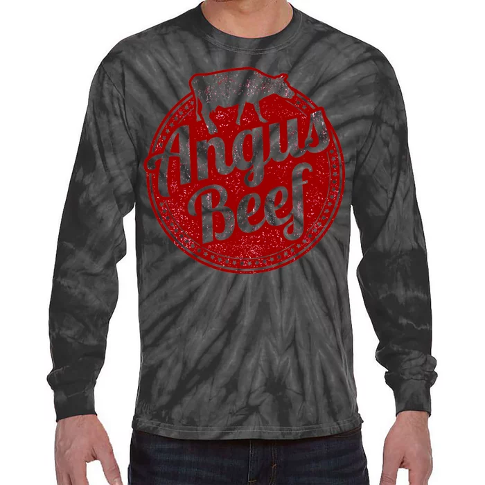 Angus Beef Tie-Dye Long Sleeve Shirt