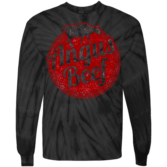 Angus Beef Tie-Dye Long Sleeve Shirt