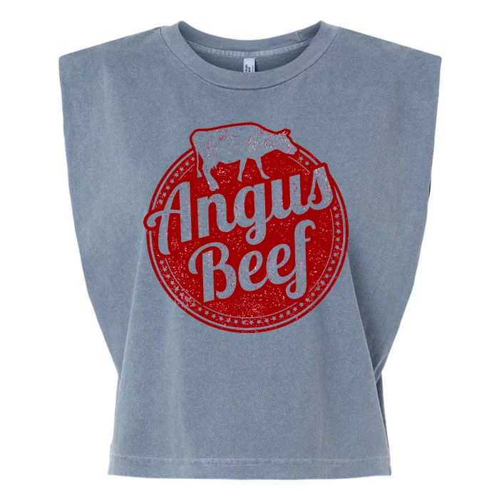 Angus Beef Garment-Dyed Women's Muscle Tee